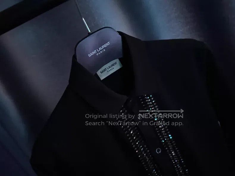 Saint Laurent Paris Saint Laurent Paris Bullet Shirt i Size XS / US 0-2 / IT 36-38 - 4 Thumbnail
