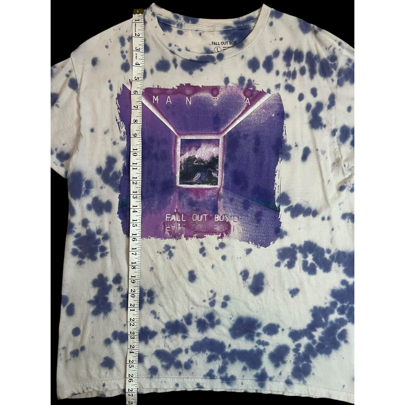 Other Fall Out Boy MANIA Tie Dye Purple Band Unisex T-Shirt Large Size US L / EU 52-54 / 3 - 9 Thumbnail