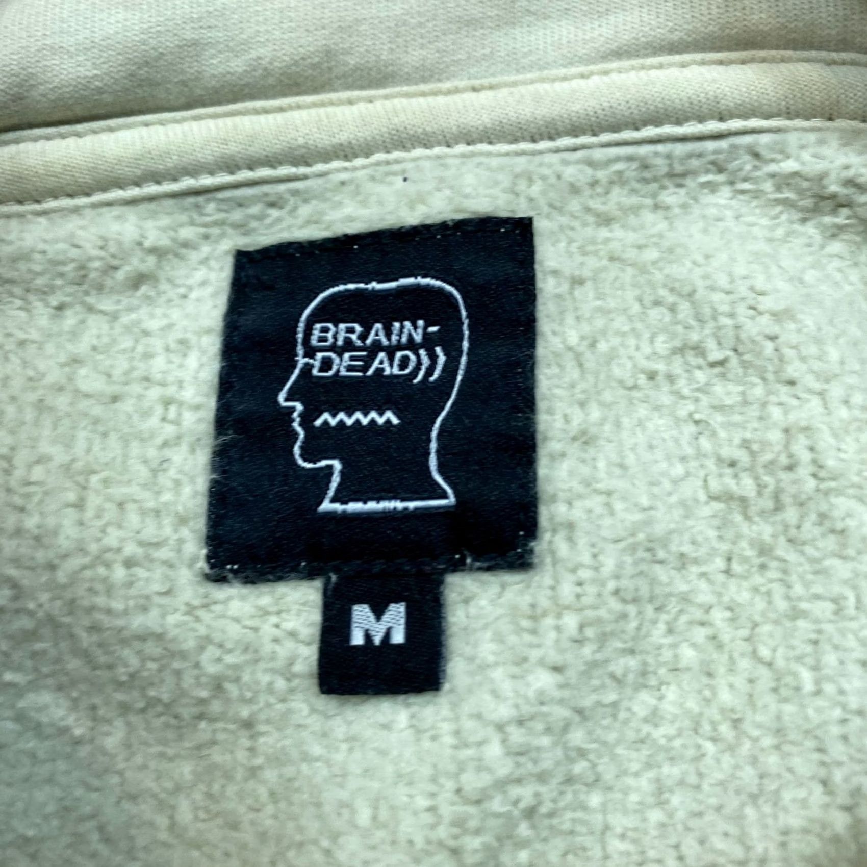 Brain Dead Brain Dead NTS 2021 Capsule Audio Department Hoodie Men's M Beige Size US M / EU 48-50 / 2 - 5 Thumbnail