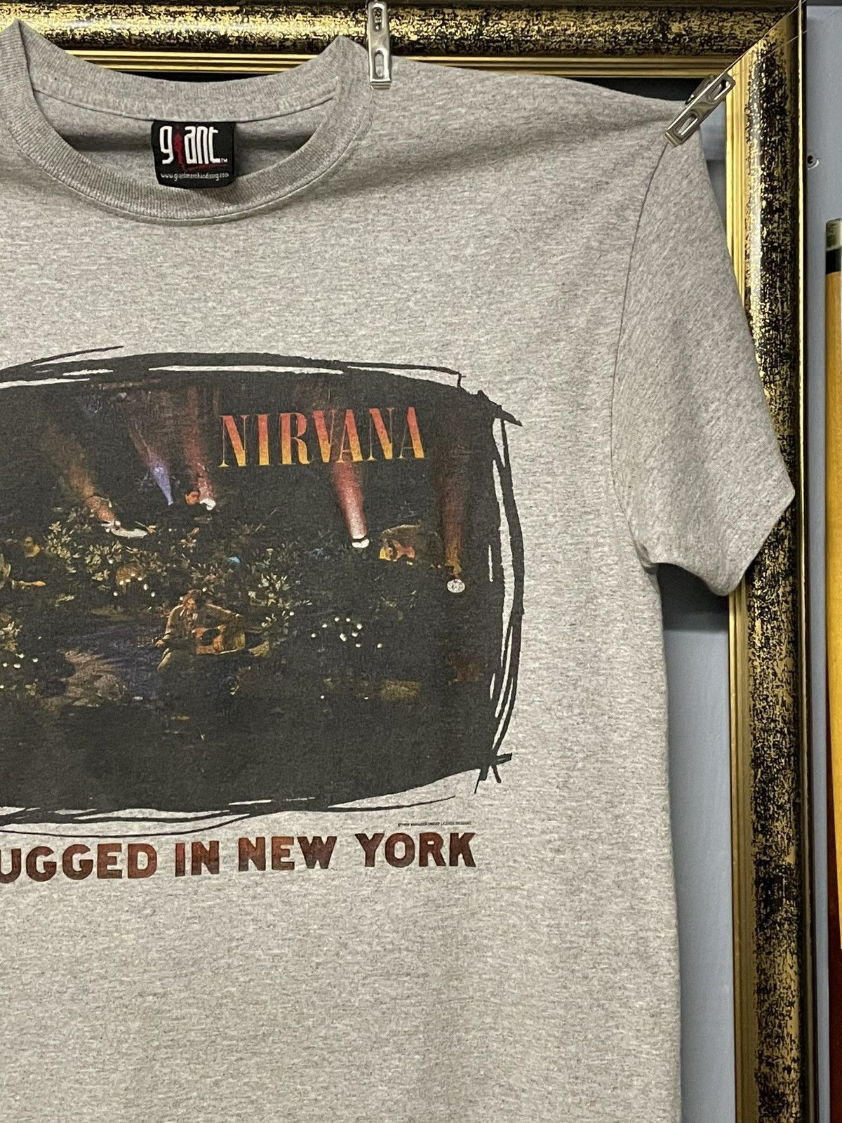 Vintage Vintage 1995 Nirvana Mtv Unplugged In New York Grail Og Tee Size US M / EU 48-50 / 2 - 4 Thumbnail