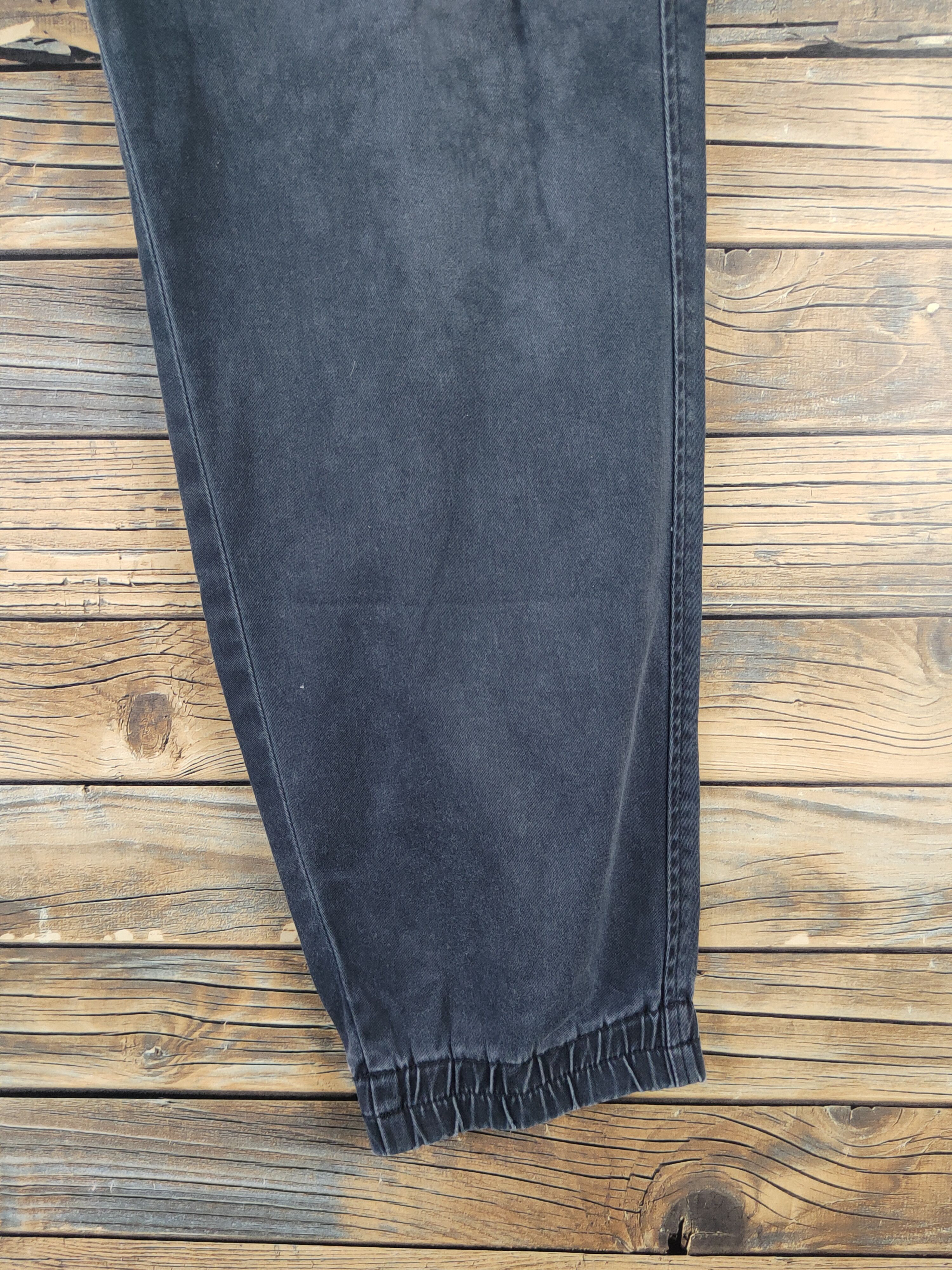 Japanese Brand Uniqlo Black Faded Multipocket Cargo Pants #W2102 Size US 37 - 6 Thumbnail