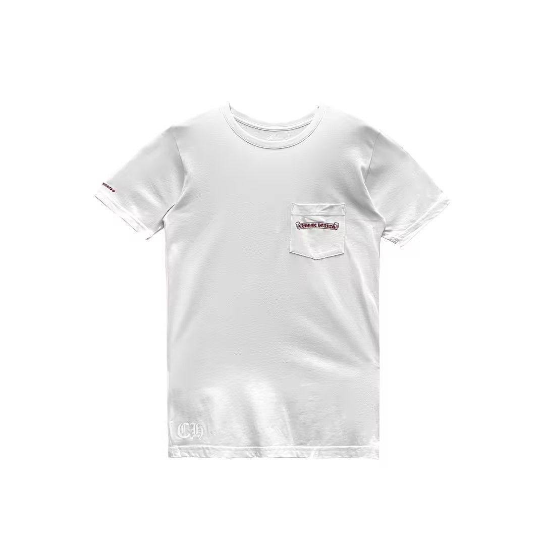 Chrome Hearts Chrome Hearts Horseshoe Scroll Logo Short Sleeve Tee Size US S / EU 44-46 / 1 - 1 Thumbnail