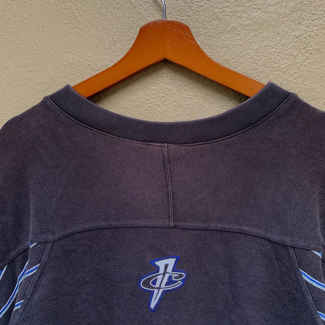 Nike Vintage 90s NIKE Big Swoosh Loose V-neck Tee Size US L / EU 52-54 / 3 - 5 Thumbnail