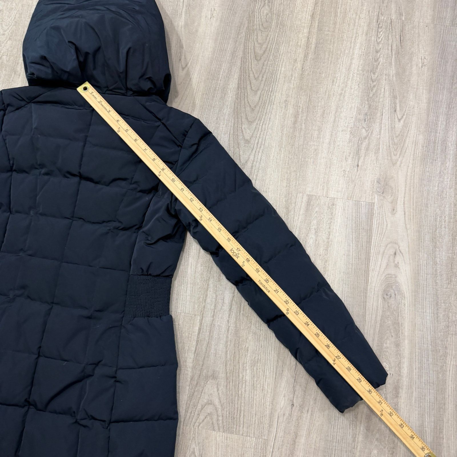 Cole Haan Cole Haan Taffeta Down Coat Women's Extra Small XS Blue Size XS / US 0-2 / IT 36-38 - 12 Thumbnail
