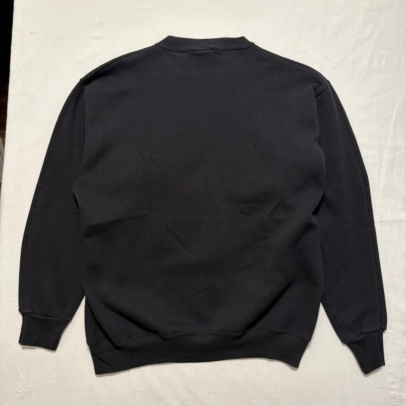 Tultex VTG 90's Elvis Presley Crewneck Pullover Sweatshirt Black L Size US L / EU 52-54 / 3 - 4 Thumbnail