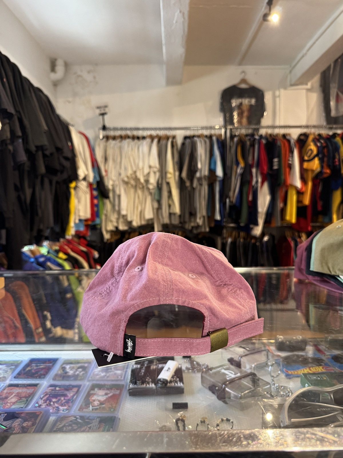 Stussy STUSSY PIGMENT DYED STRAPBACK CAP Size ONE SIZE - 4 Thumbnail