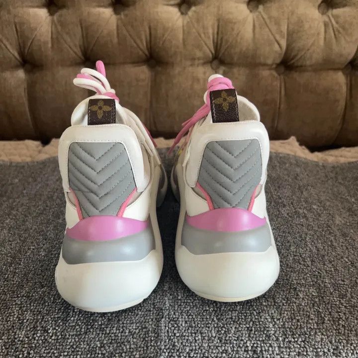Louis Vuitton Louis Vuitton Archlight Sneakers in Pink and White -2508 Size US 7.5 / EU 40-41 - 1 Thumbnail