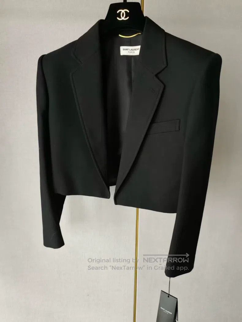Saint Laurent Paris Saint Laurent Paris Top Jacket Size XS / US 0-2 / IT 36-38 - 1 Thumbnail