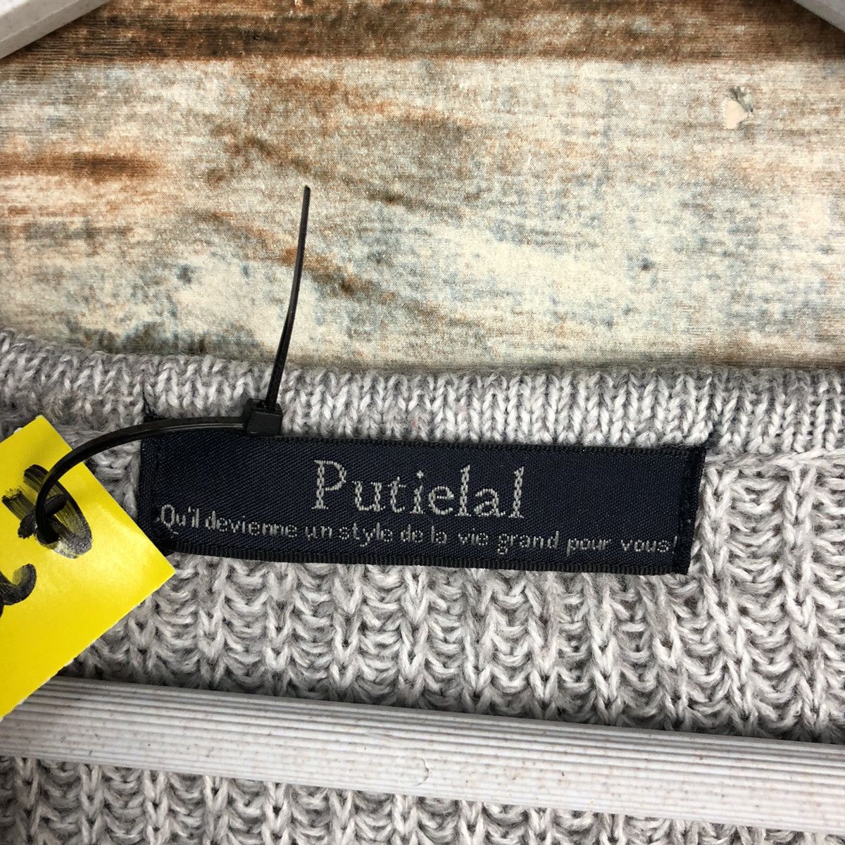 Homespun Knitwear × Japanese Brand Putietal Grey vintage Knitwear #A2231 Size US M / EU 48-50 / 2 - 10 Thumbnail