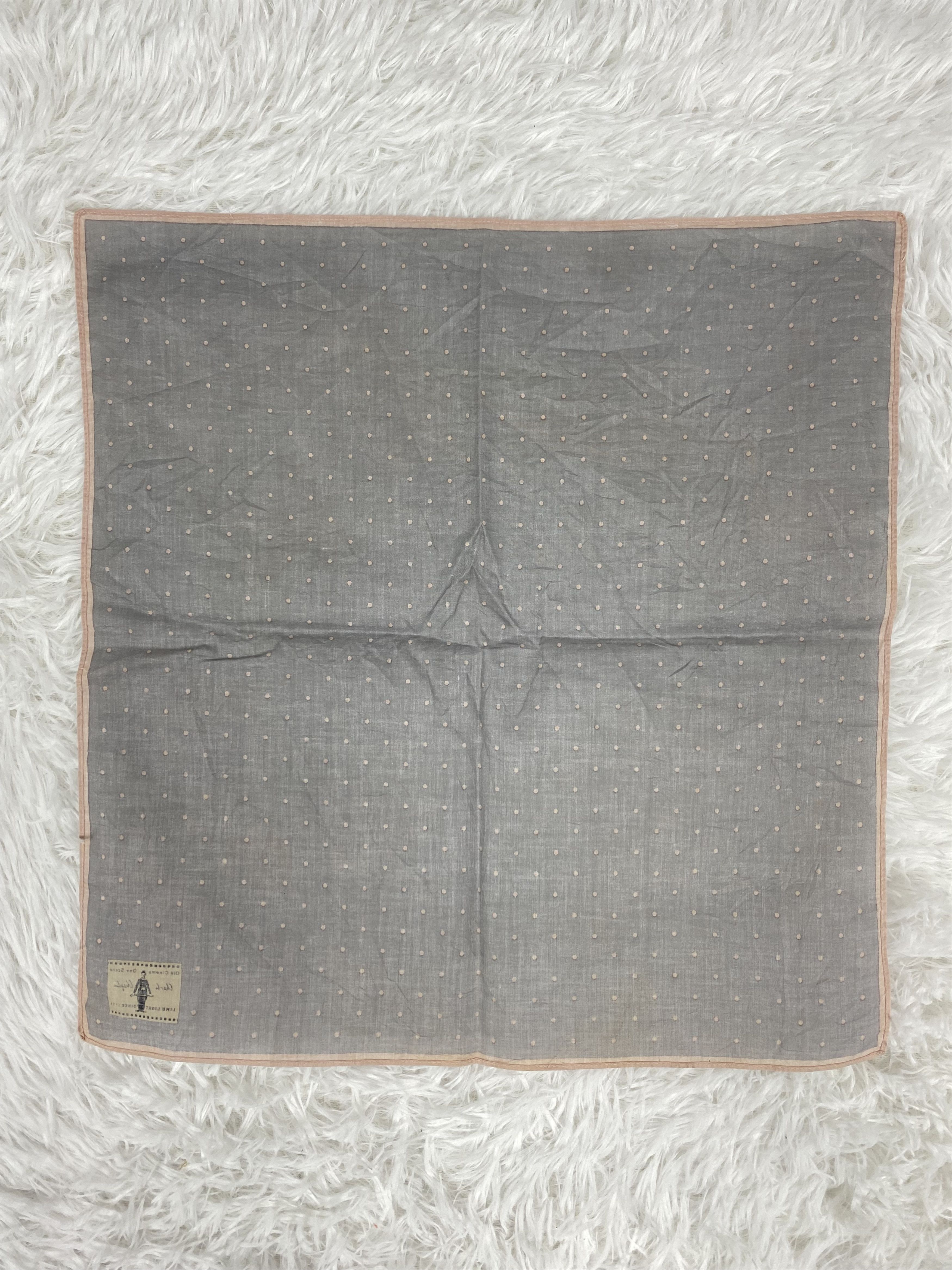 Designer × Vintage Vintage Charlie Chaplin Handkerchief Neckerchief PH0887 Size ONE SIZE - 4 Thumbnail
