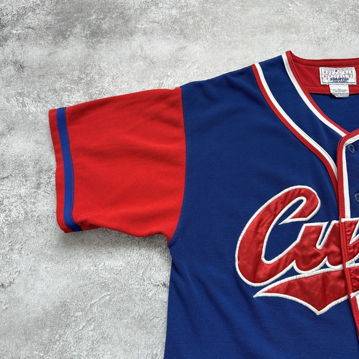 Starter Vintage Chicago Cubs Starter Jersey Men’s Shirt Size US L / EU 52-54 / 3 - 3 Thumbnail