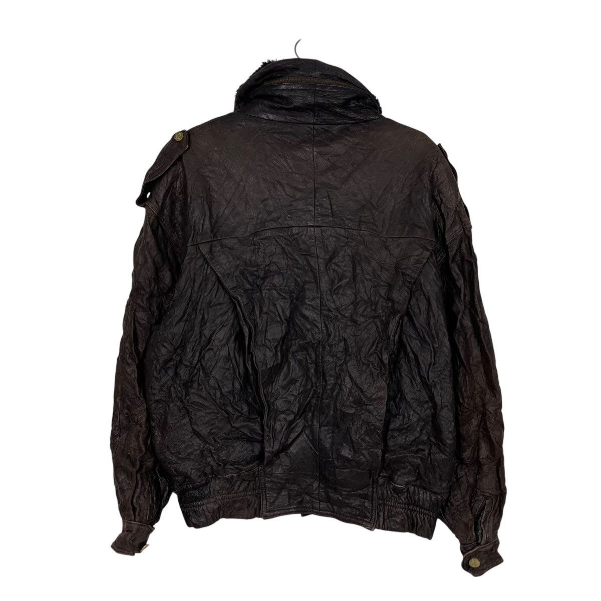 Other Vtg Marie-France Kremer Leather Jacket Size US S / EU 44-46 / 1 - 7 Thumbnail