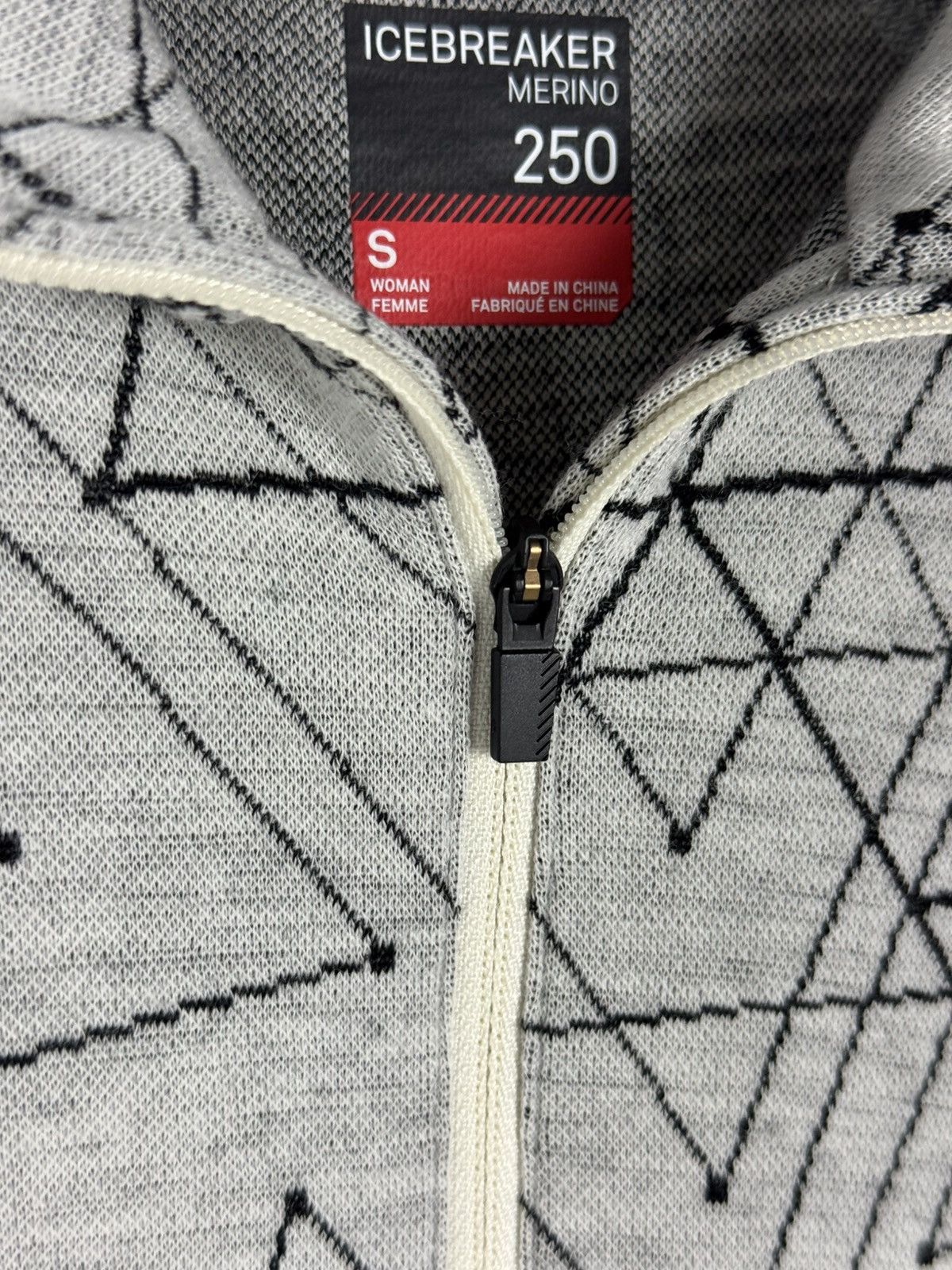 Icebreaker Icebreaker Merino 250 Half Zip Abstract Graphic L/S Top Size S / US 4 / IT 40 - 4 Thumbnail