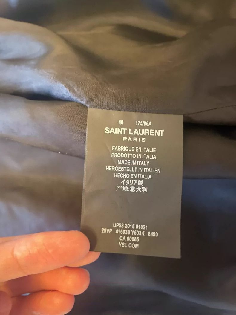 Saint Laurent Paris Saint Laurent Paris Tyrannosaurus rex leather jacket-2506 Size US L / EU 52-54 / 3 - 3 Thumbnail