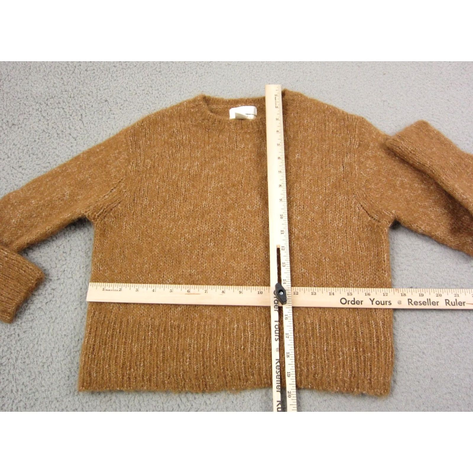 H&M H&M Sweater Women Extra Small Brown Alpaca Wool Soft Chunky Knit Ladies Size XS / US 0-2 / IT 36-38 - 6 Thumbnail