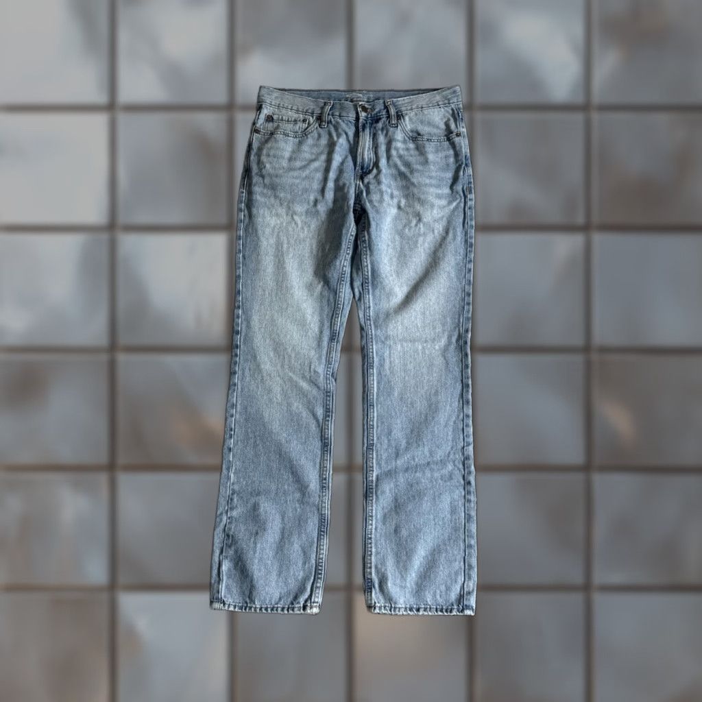 Old Navy VINTAGE Old Navy Jeans Mens 32x34 Blue Denim Straight Washed 00s Casual Size US 32 / EU 48 - 1 Thumbnail