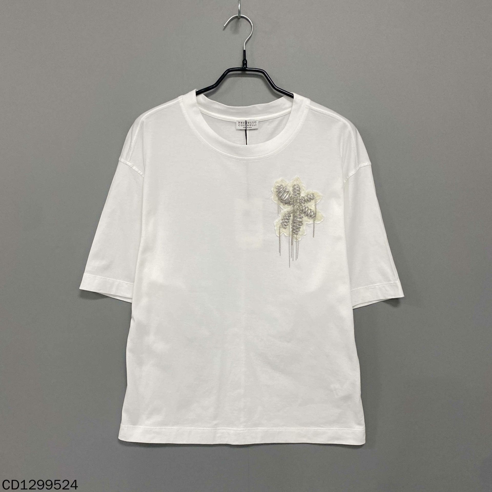 Brunello Cucinelli Brunello Cucinelli T-Shirt S Women Size S / US 4 / IT 40 - 1 Thumbnail