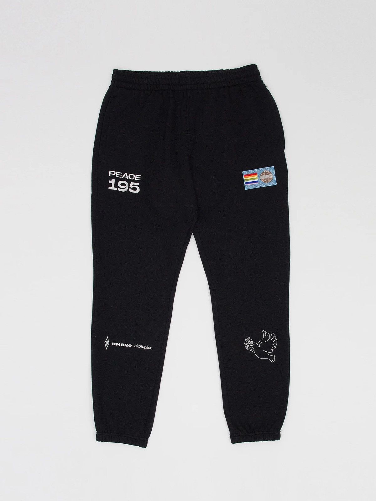 Umbro Umbro x Akomplice 195 Black Fleece Sweatpants Size US 30 / EU 46 - 1 Thumbnail