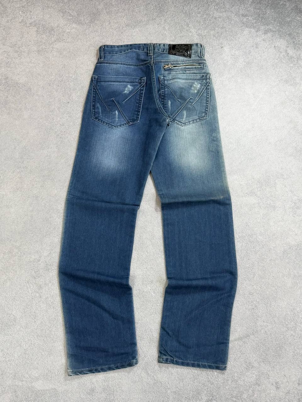 Hedi Slimane 00s Hedi Slimane Dior Style Archive Baggy Y2K Denim jeans Size US 31 - 9 Thumbnail