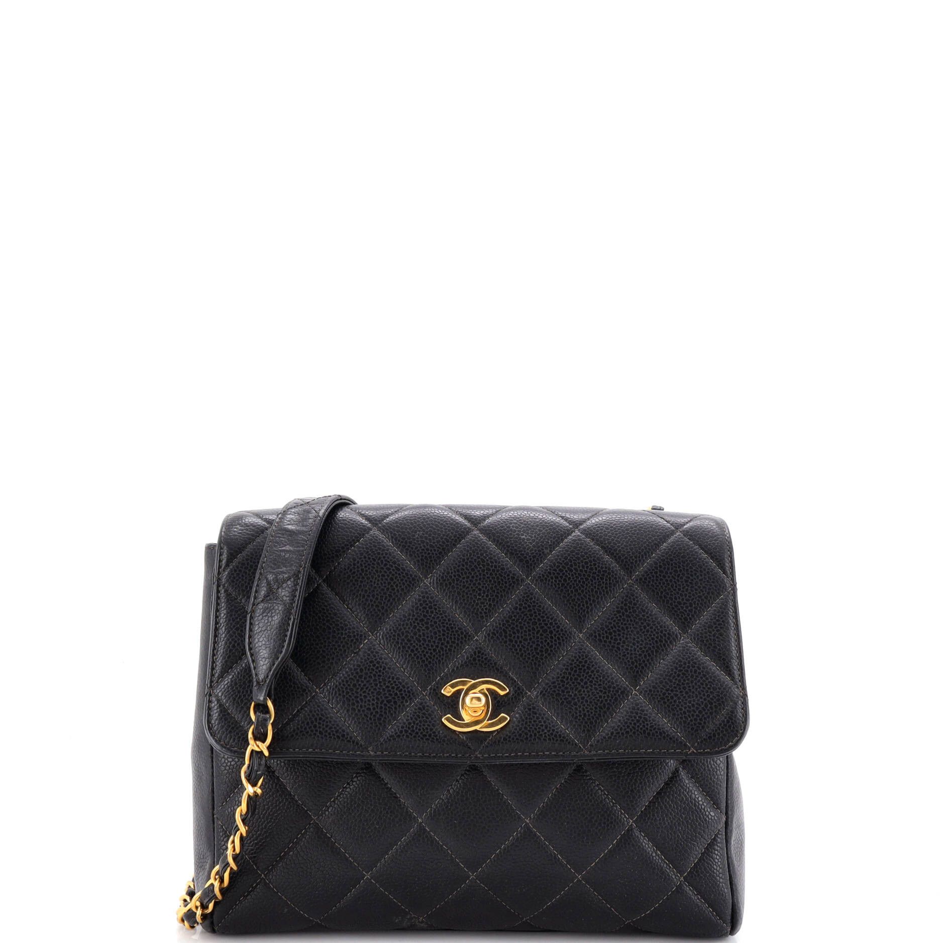 Chanel Vintage Square CC Flap Bag Size ONE SIZE - 1 Thumbnail