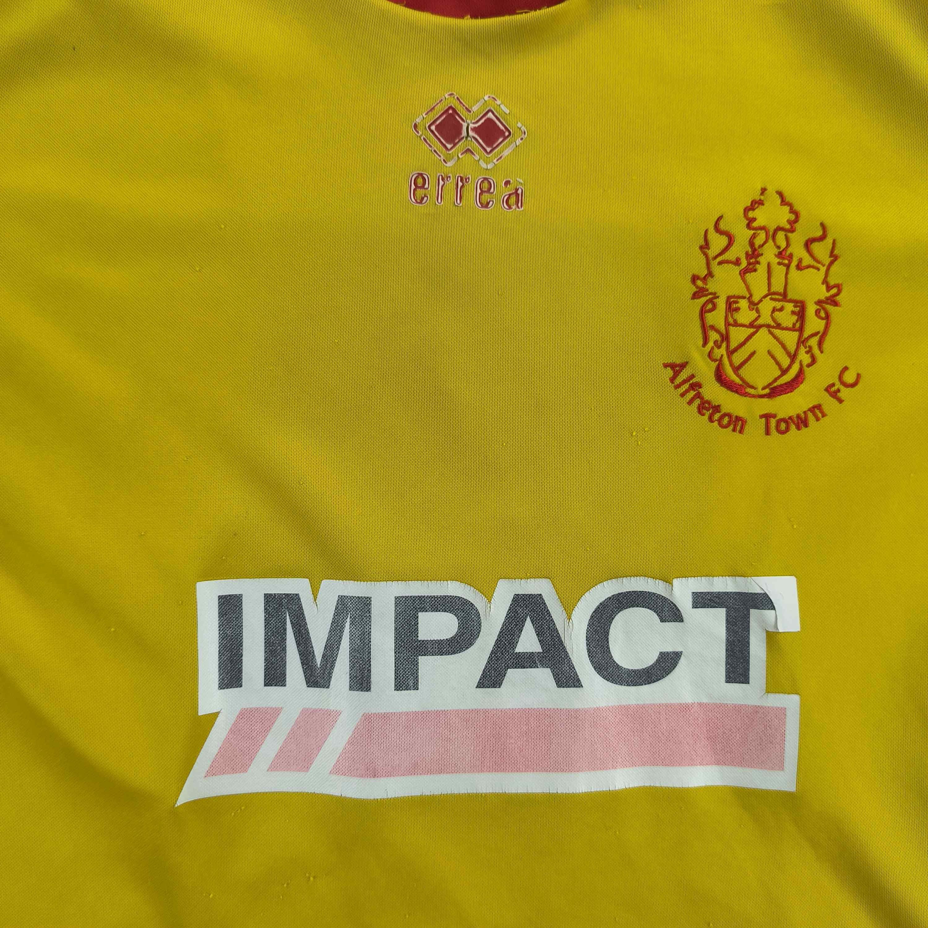 Errea Alfreton Town 2010-11 Errea away #6 football jersey size XL Size US XL / EU 56 / 4 - 3 Thumbnail