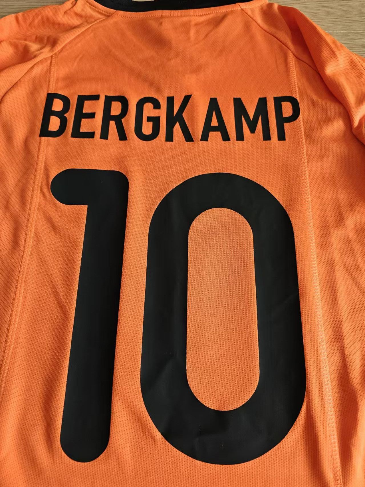 Other 2000 Euro Cup Netherlands #10 Bergkamp Jersey Size US M / EU 48-50 / 2 - 3 Thumbnail
