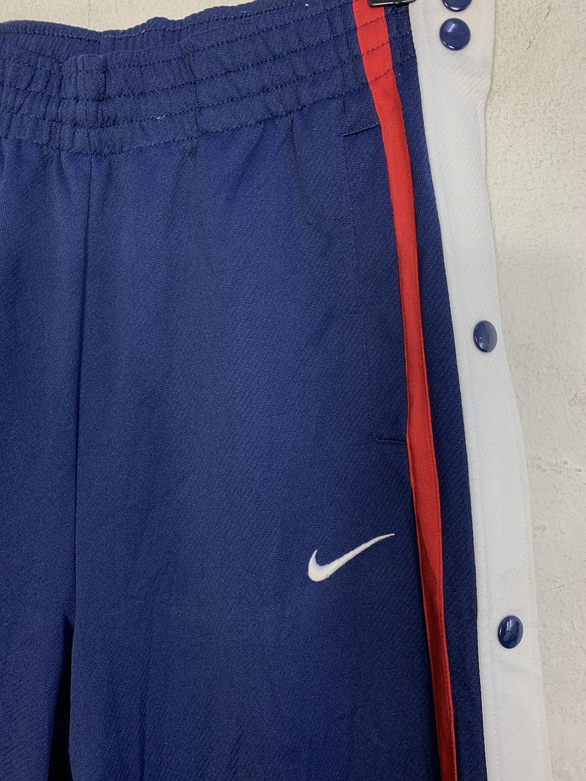 Nike Hype 90s Nike Track Jogger Pant Side Snap Button Design Size US 32 / EU 48 - 5 Thumbnail