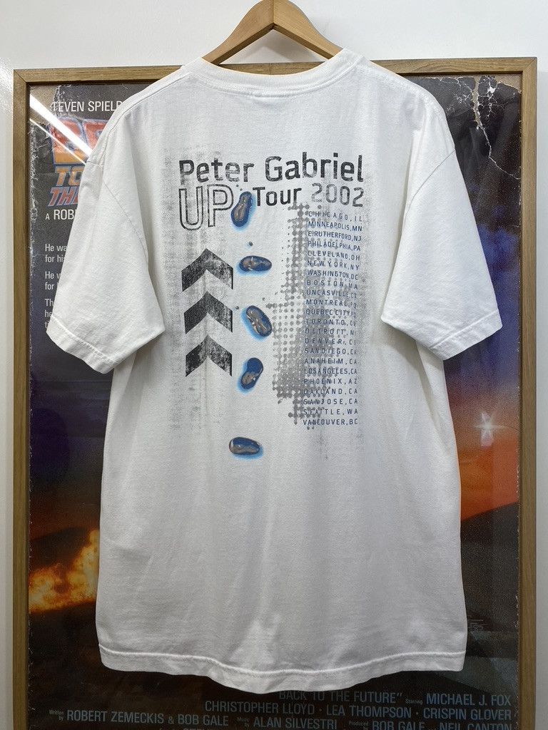 Giant 2002 Vintage Peter Gabriel Growing Up USA Tour T Shirt Size US XL / EU 56 / 4 - 2 Thumbnail