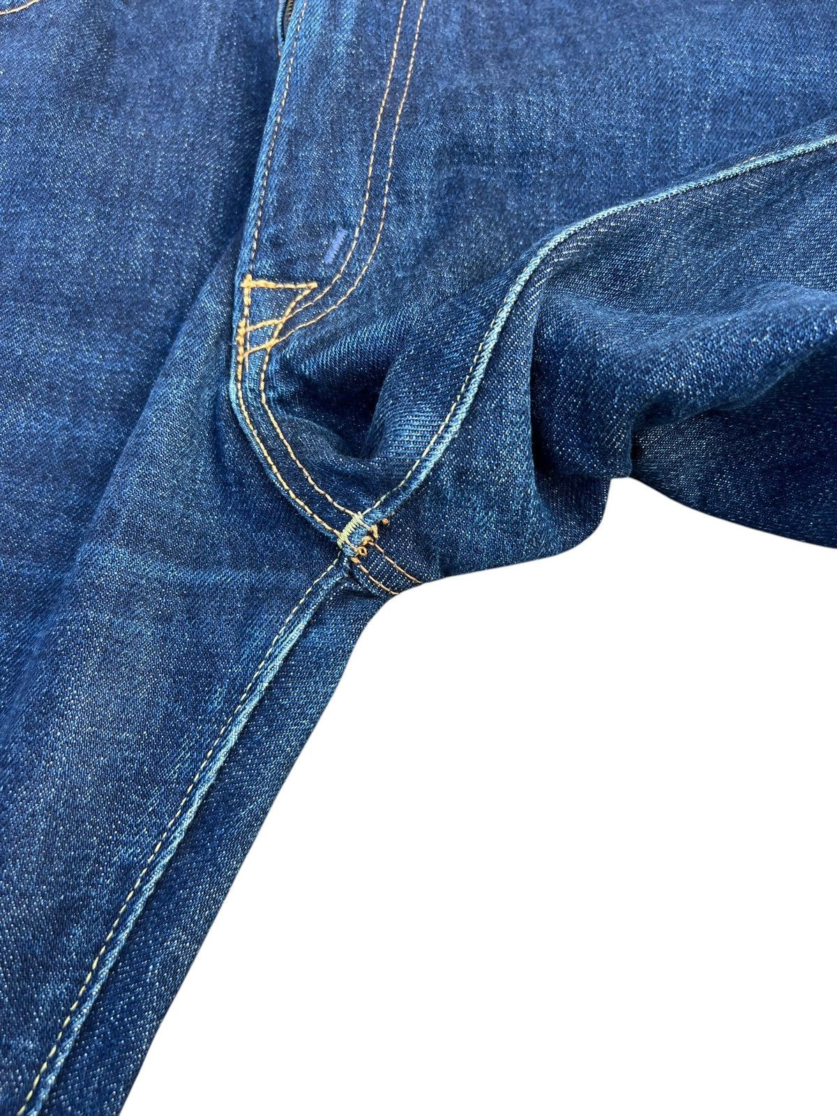 Denime × Japanese Brand Vintage DENIME Japan Fade Denim Selvedge Jeans Size US 29 - 13 Thumbnail