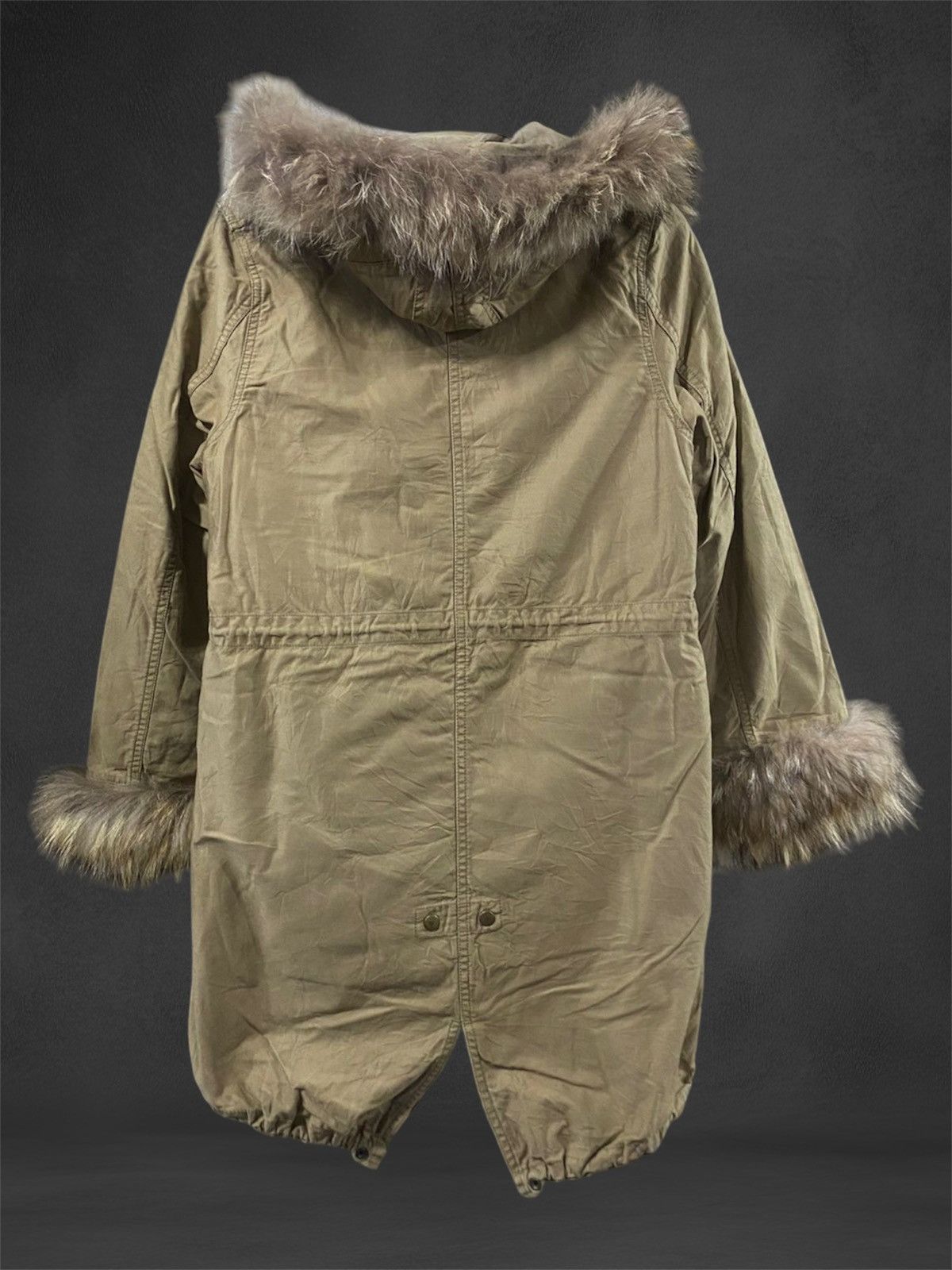 ADAM ET ROPE Adam Et Rope Fur Military Fishtail Parka Size S / US 4 / IT 40 - 3 Thumbnail