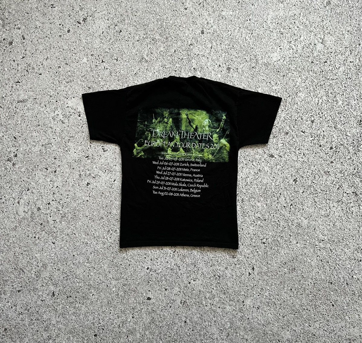 Band Tees × Vintage Vintage Dream Theater European Tour Dates 2011 Band T-Shirt Size US S / EU 44-46 / 1 - 6 Thumbnail
