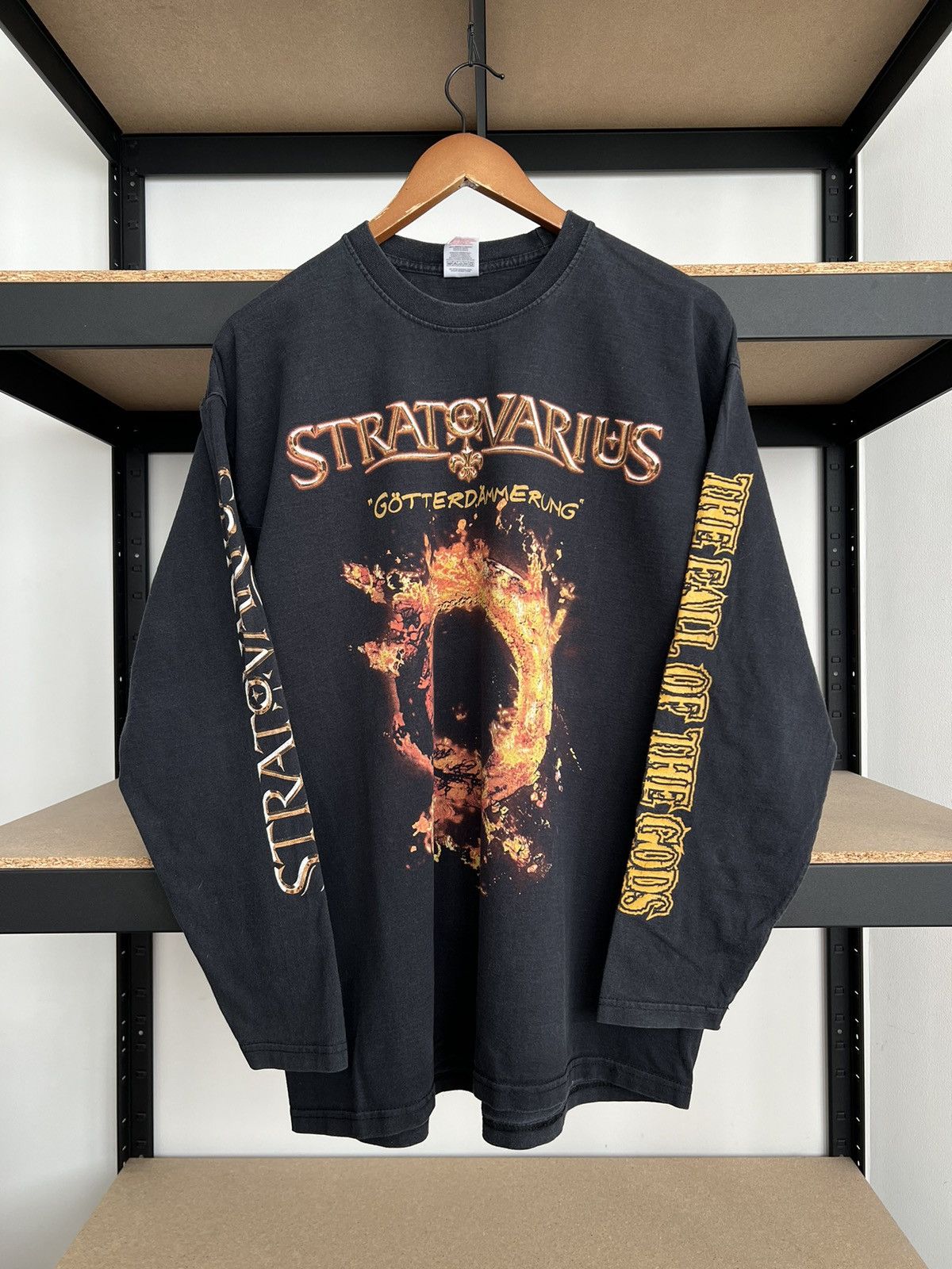 Band Tees Vintage 2005 Stratovarius Gotterdammerung Monster Metal Size US XL / EU 56 / 4 - 3 Thumbnail
