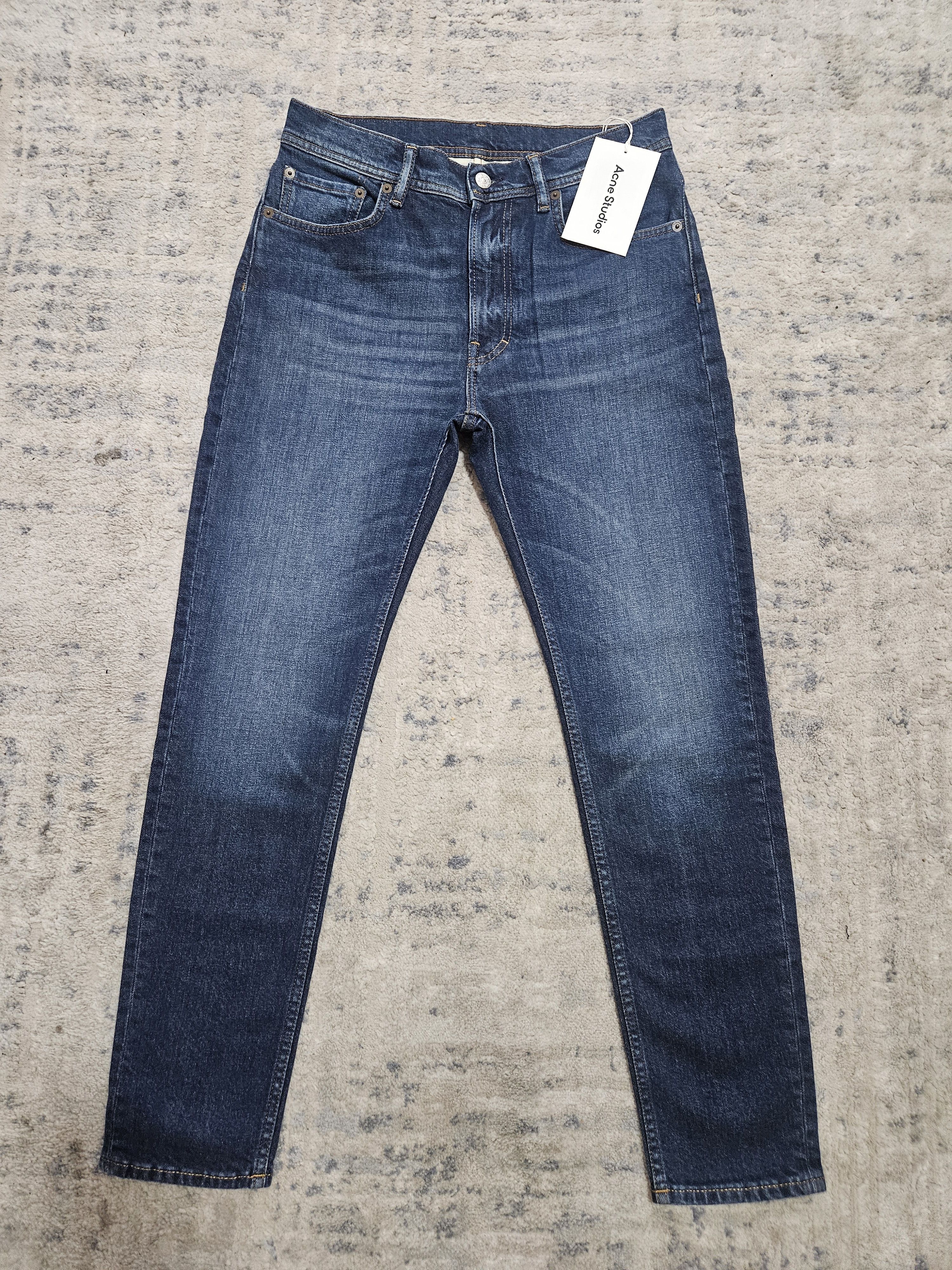 Acne Studios 2021M Dark Blue Trash Denim | Grailed