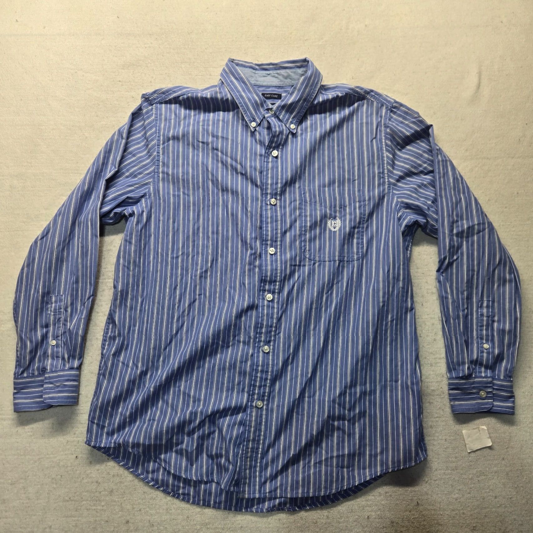 Chaps CHAPS Blue Long Sleeve Button-Up Shirt Adult Men's Large Size US L / EU 52-54 / 3 - 2 Thumbnail