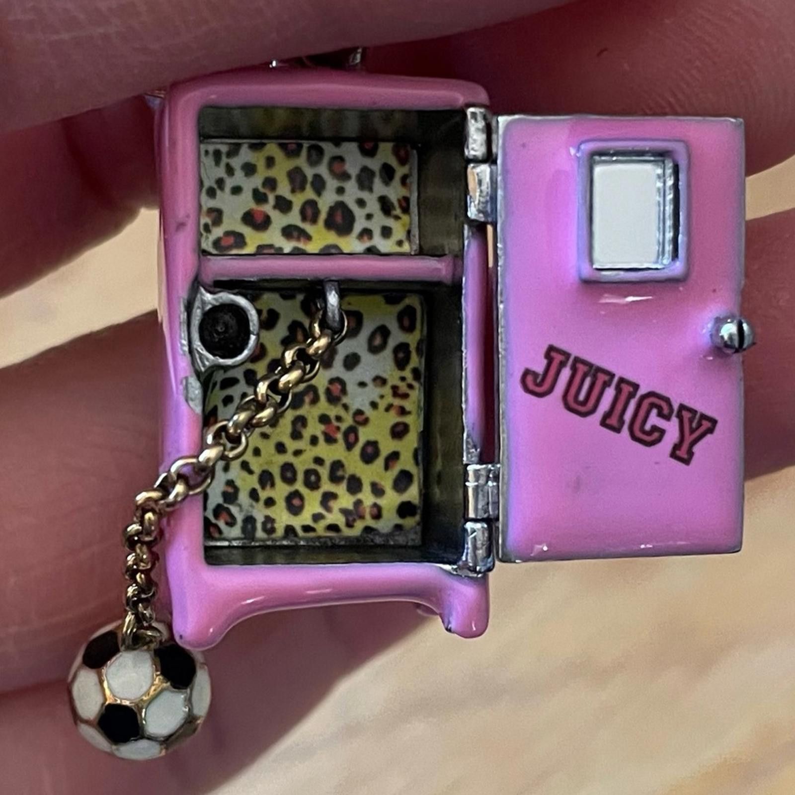 Juicy Couture Jeans Limited Edition Rare Juicy Couture Pink Locker Charm Size ONE SIZE - 2 Thumbnail