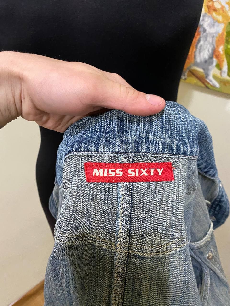 Miss Sixty Miss Sixty Denim Jacket Women`s Size M Size M / US 6-8 / IT 42-44 - 4 Thumbnail