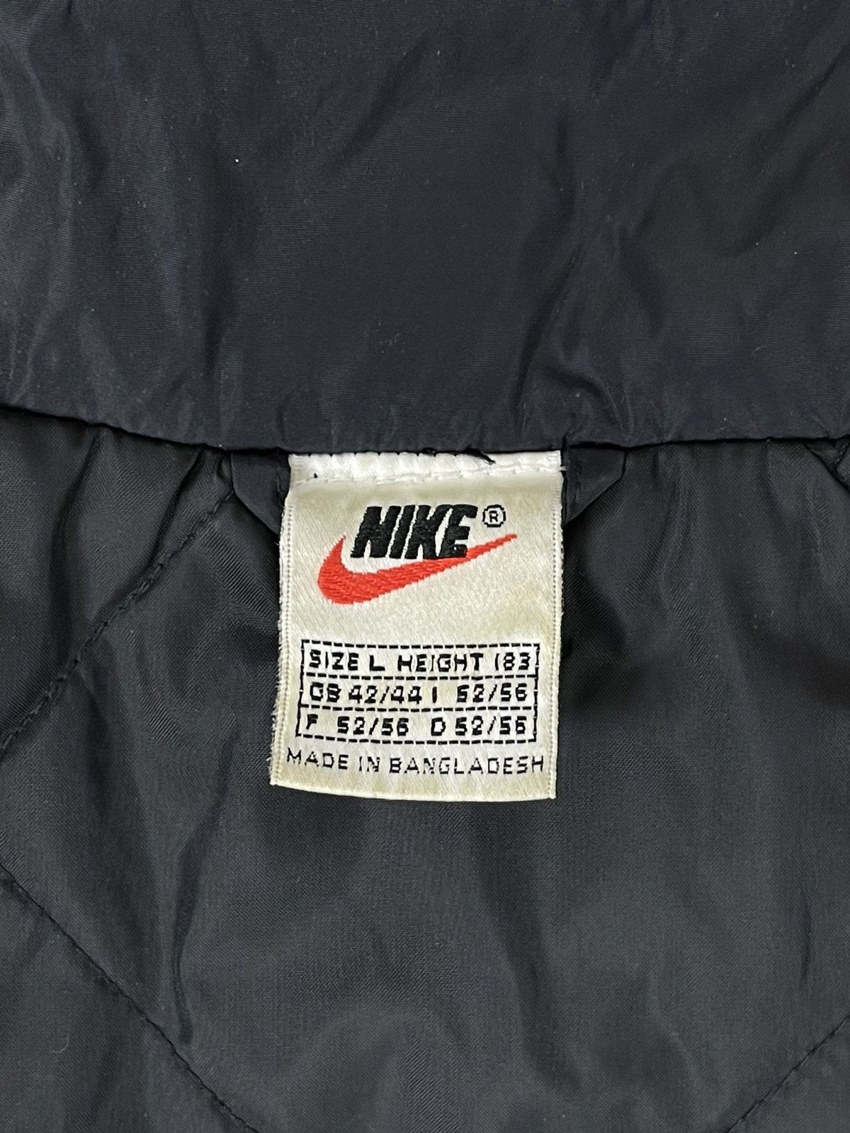 Nike × Vintage Vintage Y2k Nike Big Swoosh Jacket Size US L / EU 52-54 / 3 - 5 Thumbnail