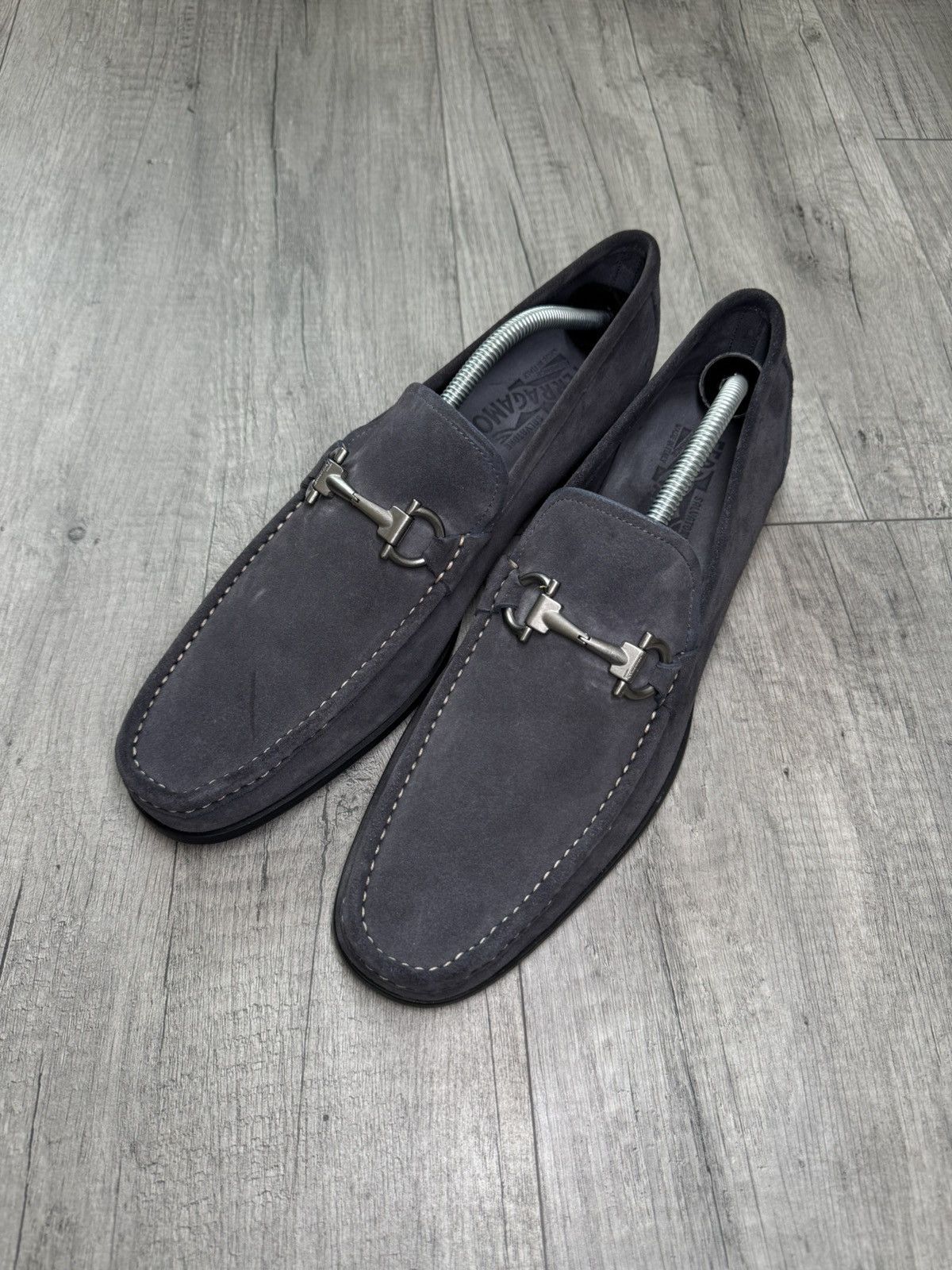 Salvatore Ferragamo Salvatore Ferragamo shoes loafers 45 12US Size US 12 / EU 45 - 1 Thumbnail