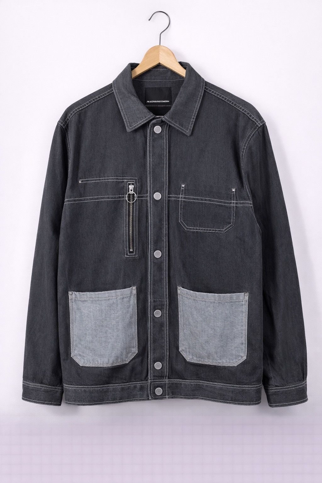 Vintage Newburgh The Original Two-Tone Denim Work Jacket Size US L / EU 52-54 / 3 - 1 Thumbnail