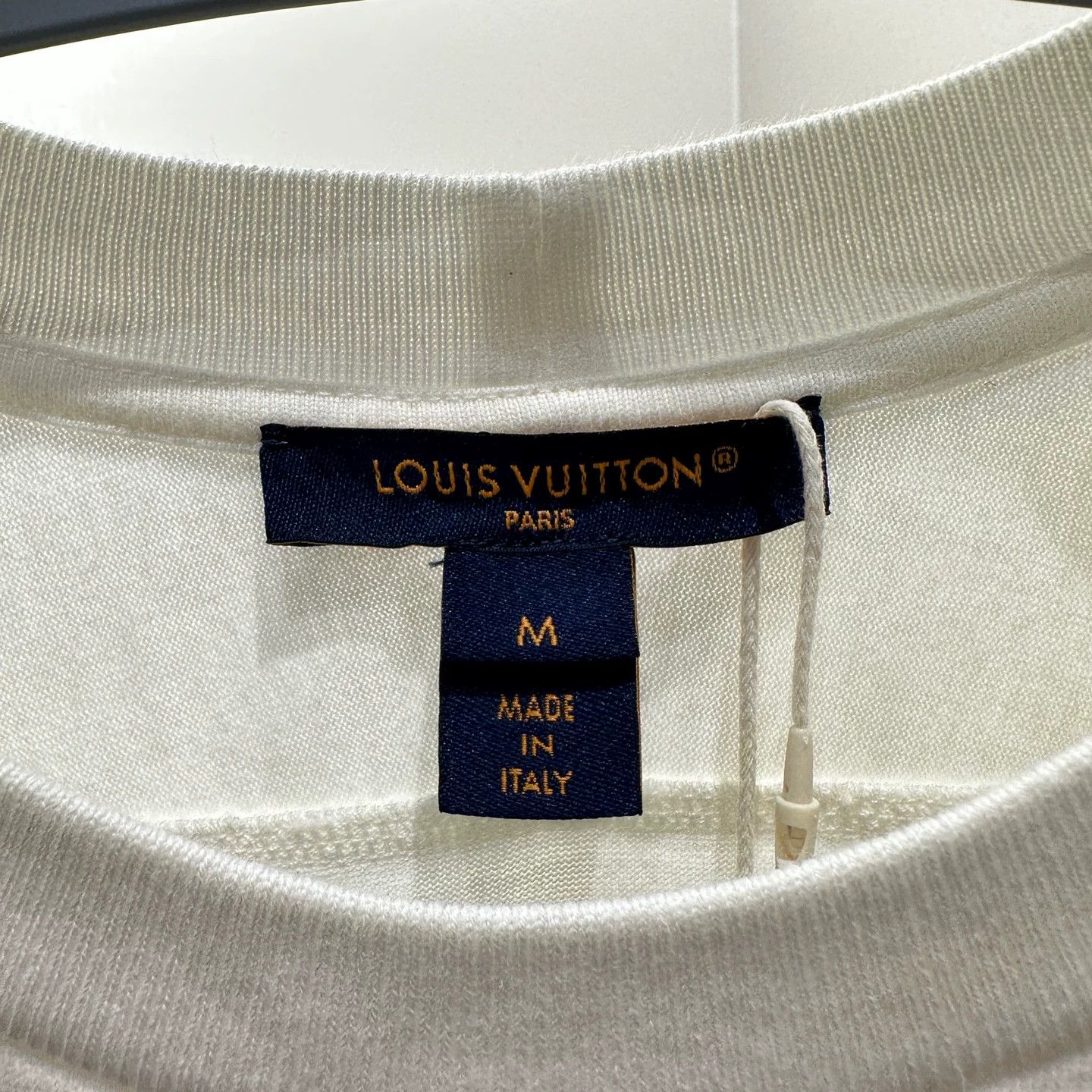 Louis Vuitton LV Gold Logo Monogram Pocket Short Sleeve M Cotton Size M / US 6-8 / IT 42-44 - 3 Thumbnail