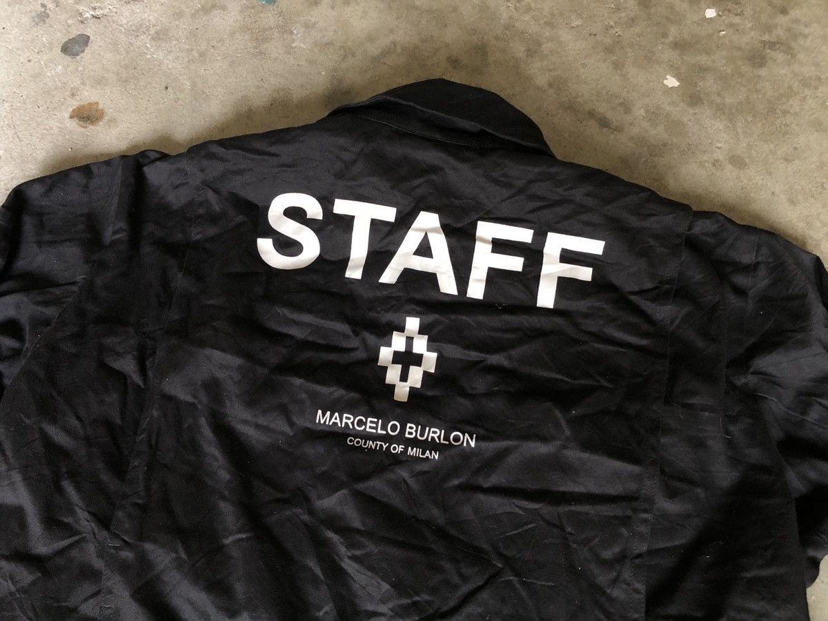 Marcelo Burlon Marcelo Burlon Staff Coverall Jumpsuit Size US 40 / EU 56 - 8 Thumbnail