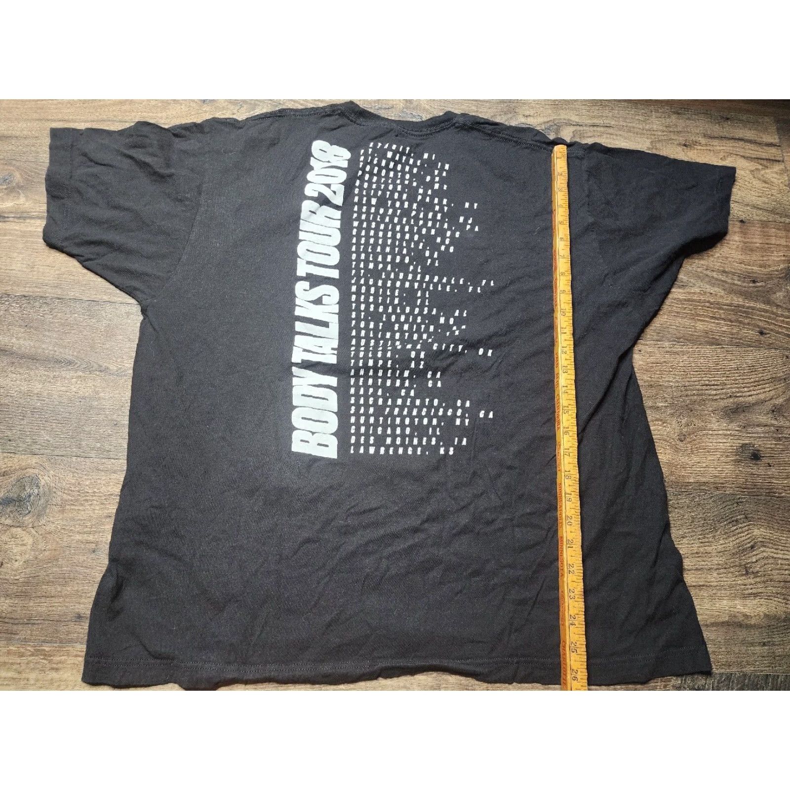 Vintage THE STRUTS T SHIRT Mens 2XL Black Short Sleeve 100% Cotton Unisex Adults Body Talks Tour 2018 Size US XXL / EU 58 / 5 - 2 Thumbnail