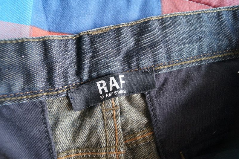 Raf by Raf Simons Raf Simons Dirty Denim Jeans Size US 32 / EU 48 - 14 Thumbnail