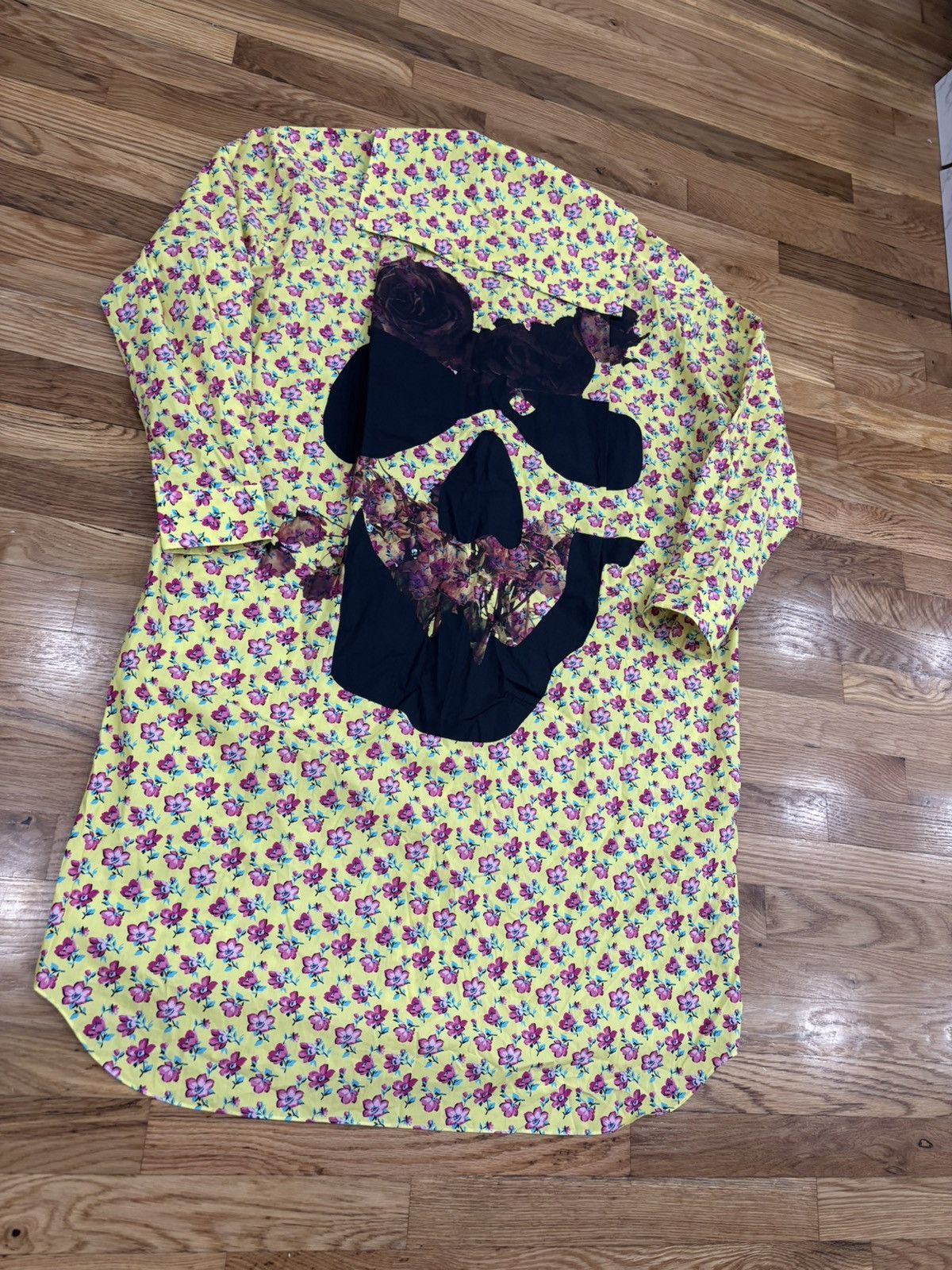 Comme des Garcons Homme Plus Comme des garcon FW21 Floral Skull Dress Size US L / EU 52-54 / 3 - 2 Thumbnail