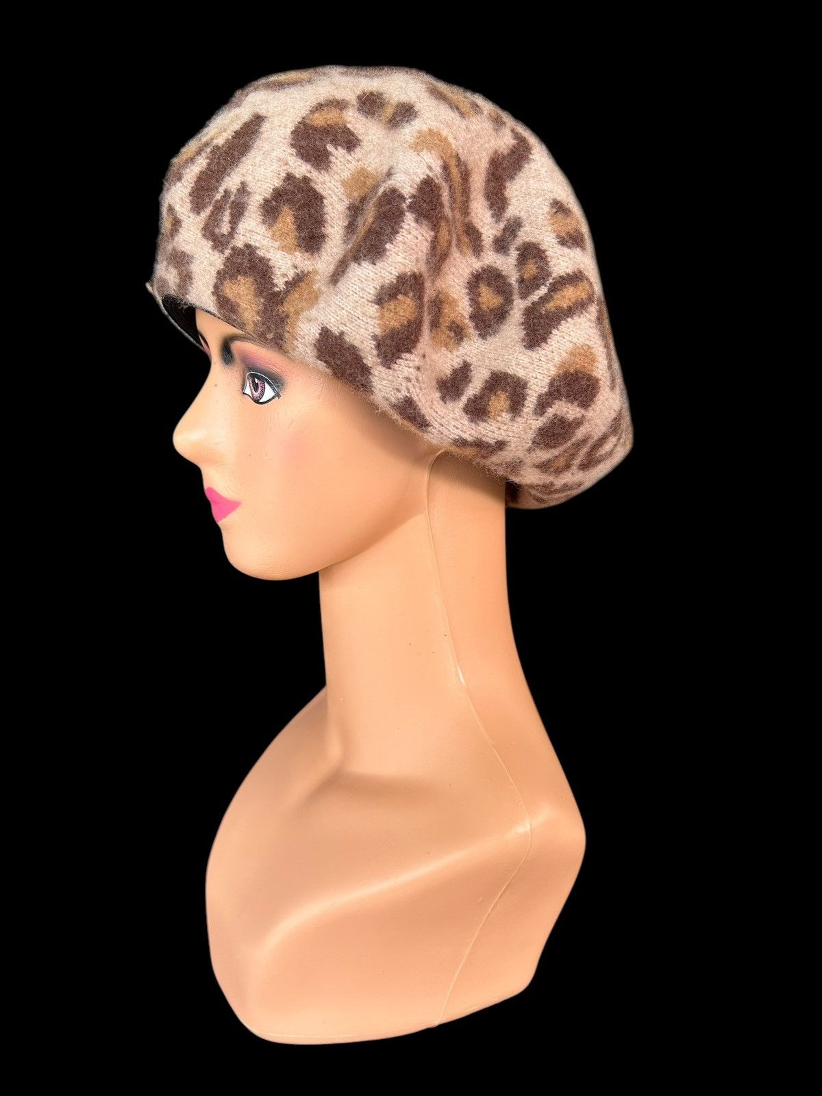 Japanese Brand × Kapital × Vintage Leopard Japanese Style Baret Hats Size ONE SIZE - 5 Thumbnail