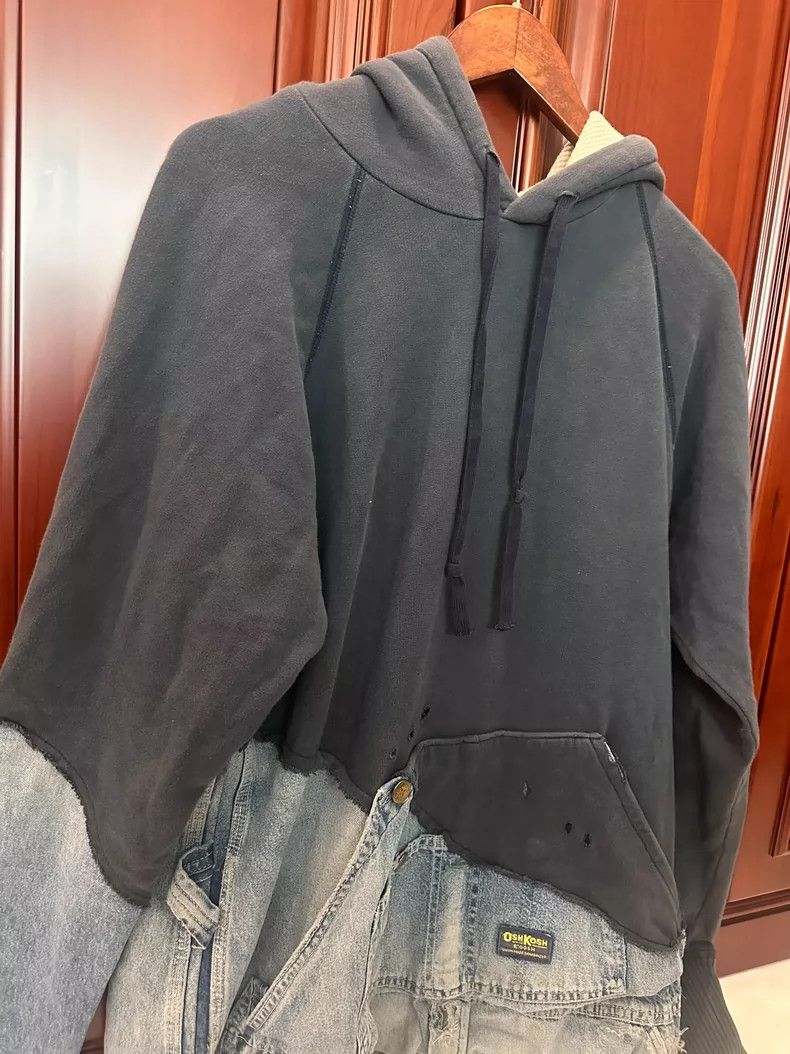 Greg Lauren greg lauren size 1Cowboy patchwork vintage hooded sweatshir Size US S / EU 44-46 / 1 - 2 Thumbnail
