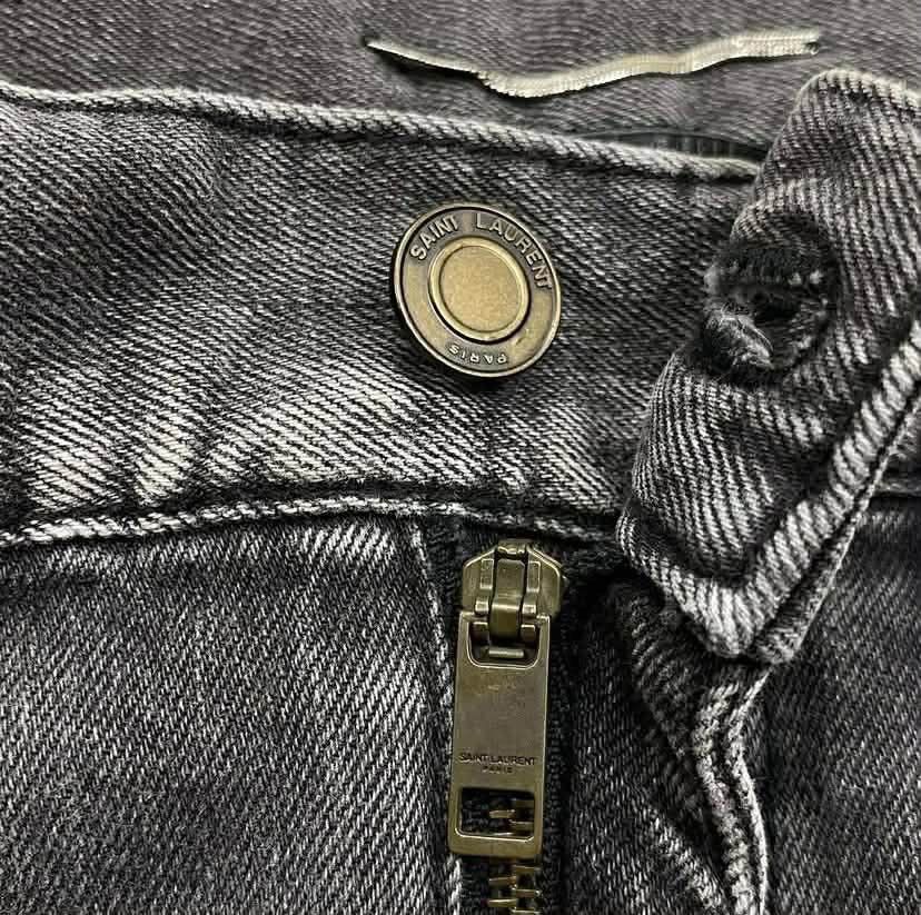 Saint Laurent Paris D02 by Hedi Slimane Size US 28 / EU 44 - 4 Thumbnail