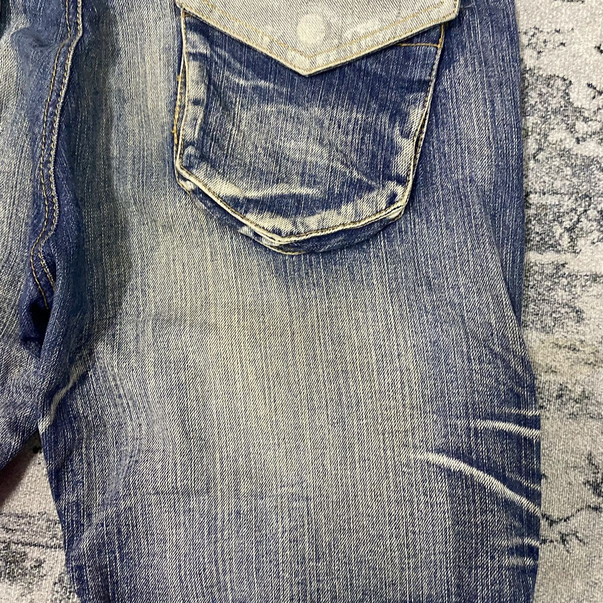 If Six Was Nine × Japanese Brand × Vintage Vintage Japanese Zipper 3D Pocket Nice Design Denim Pants Size US 33 - 12 Thumbnail