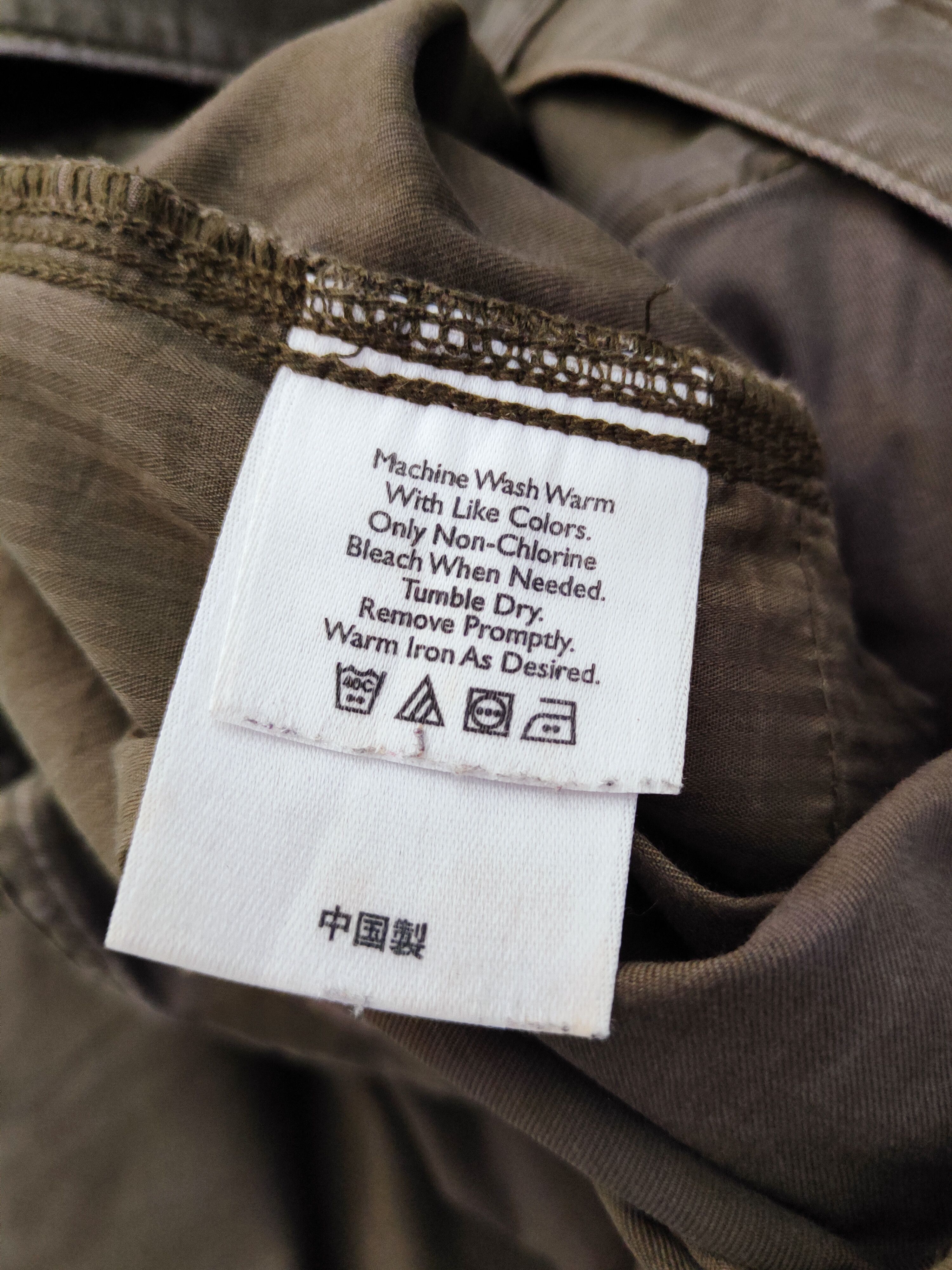 Eddie Bauer Eddie Bauer Olive Faded Multipocket Cargo Pants #W195 Size US 29 - 13 Thumbnail