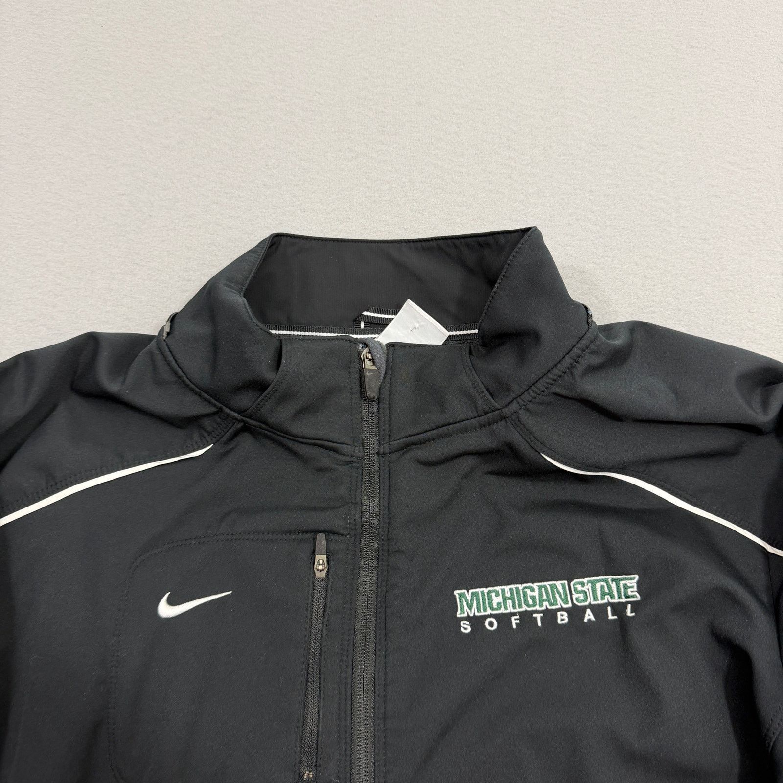 Nike Nike Michigan State Spartans Softball Soft Shell Jacket Size US L / EU 52-54 / 3 - 3 Thumbnail
